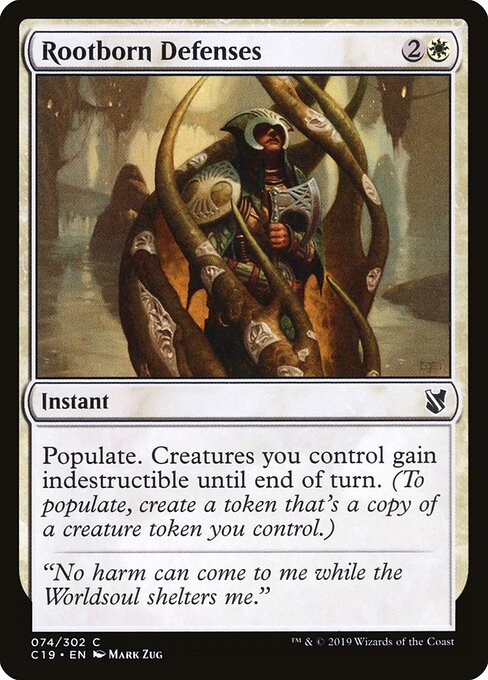 Rootborn Defenses - Commander 2019 - 74