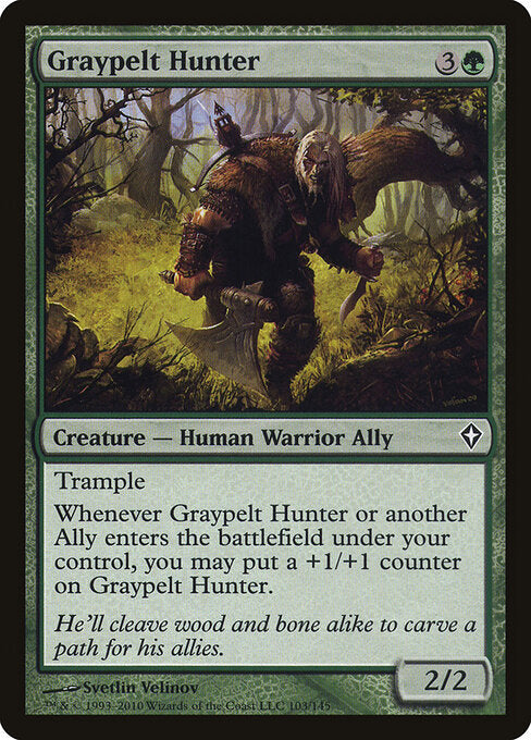 Graypelt Hunter - Worldwake - 103