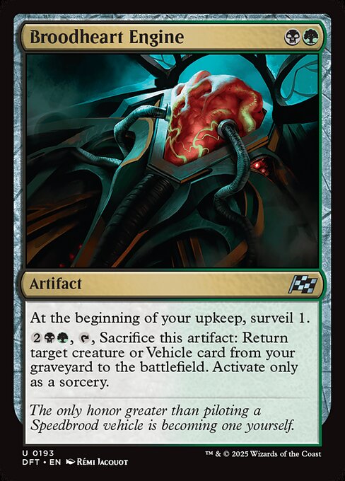 Broodheart Engine - Aetherdrift - 193
