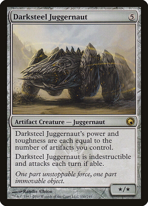 Darksteel Juggernaut - Scars of Mirrodin - 150