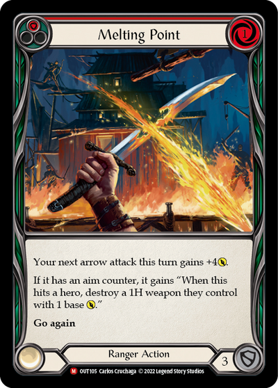 Melting Point [OUT105] (Outsiders)  Rainbow Foil