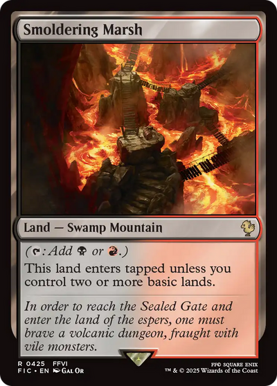 Smoldering Marsh [FINAL FANTASY Commander]
