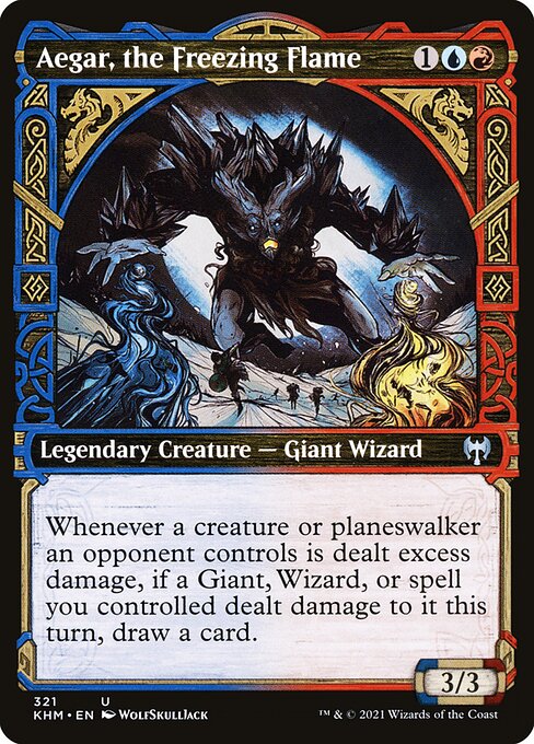 Aegar, the Freezing Flame - Kaldheim - 321