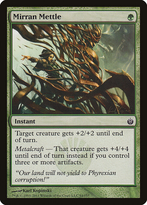 Mirran Mettle - Mirrodin Besieged - 84