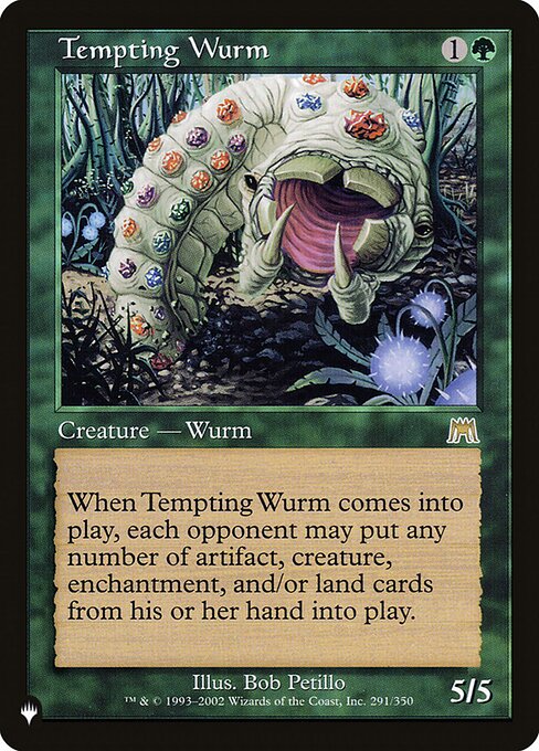 Tempting Wurm - The List - ONS-291