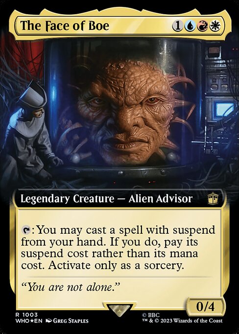 The Face of Boe - Doctor Who - 1003