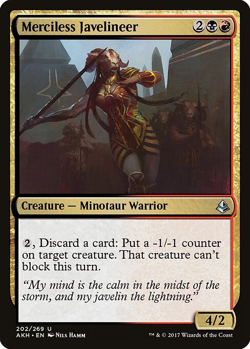 Merciless Javelineer - Amonkhet - 202