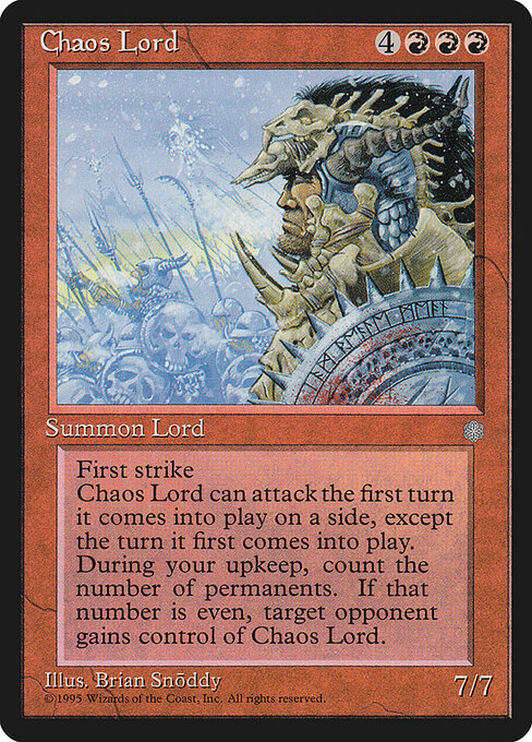 Chaos Lord - Ice Age - 178