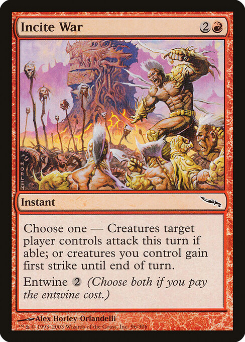 Incite War - Mirrodin - 96
