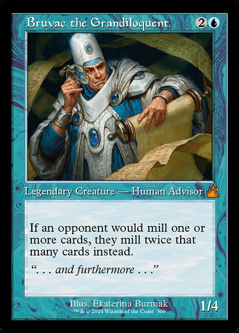 Bruvac the Grandiloquent - Ravnica Remastered - 309