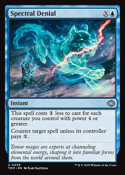 Spectral Denial - Tarkir: Dragonstorm - 58