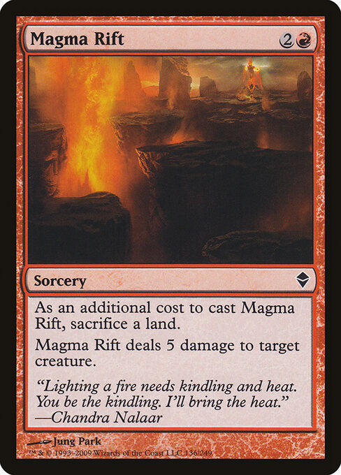 Magma Rift - Zendikar - 136