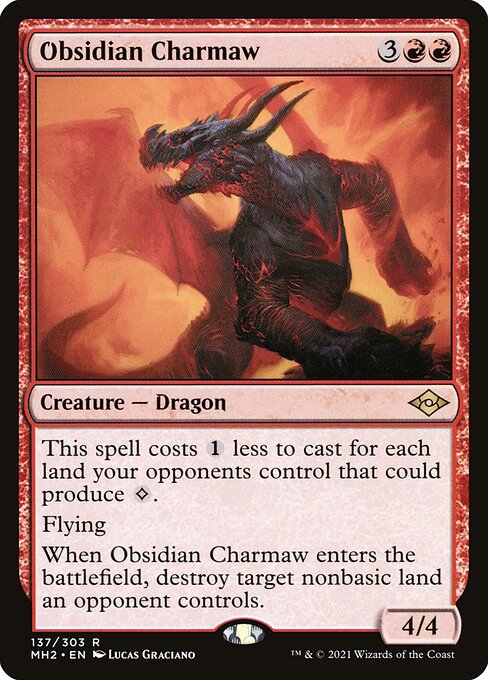 Obsidian Charmaw - Modern Horizons 2 - 137