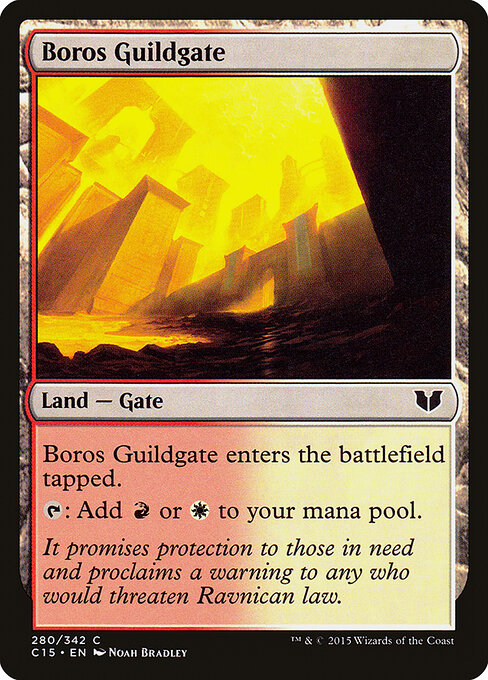 Boros Guildgate - Commander 2015 - 280