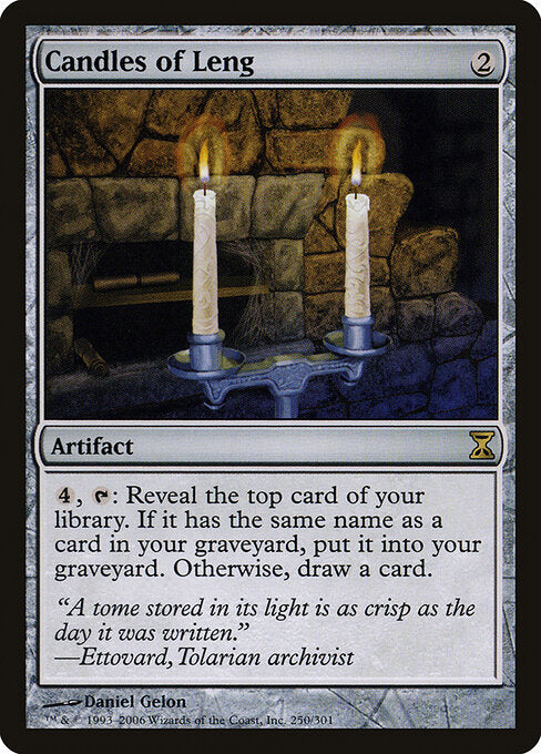 Candles of Leng - Time Spiral - 250