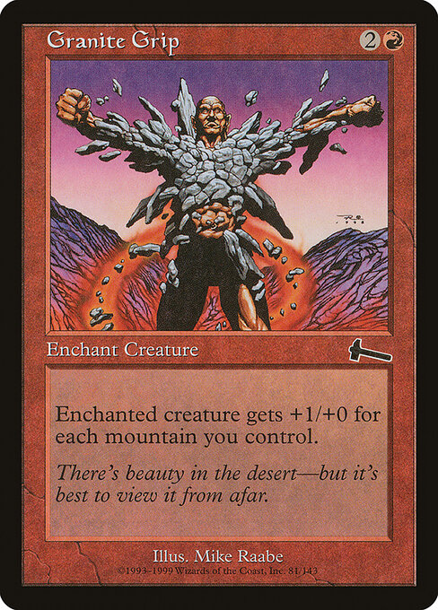 Granite Grip - Urza's Legacy - 81