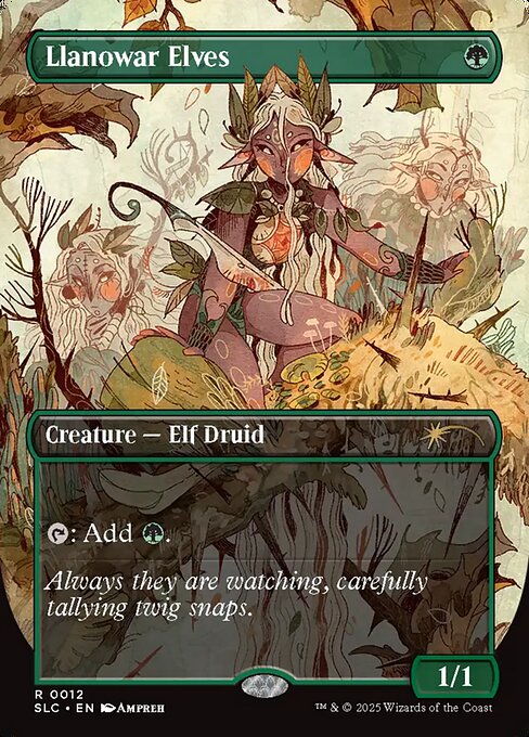 Llanowar Elves - Secret Lair Countdown - 12