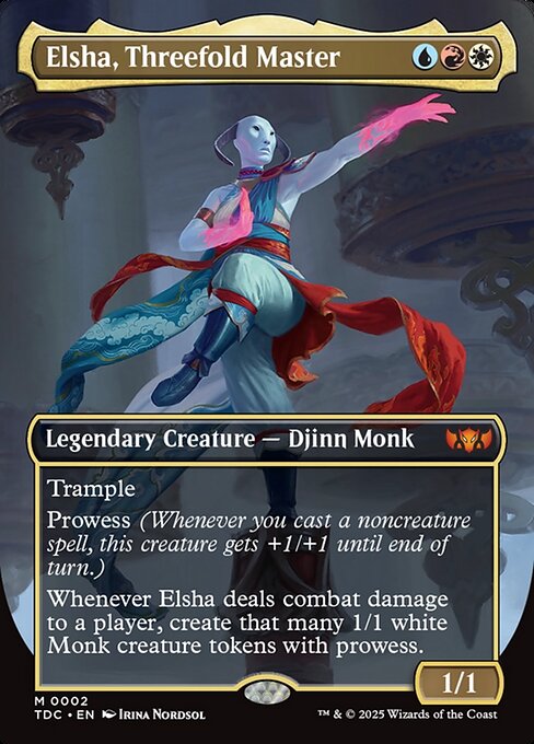 Elsha, Threefold Master - Tarkir: Dragonstorm Commander - 2