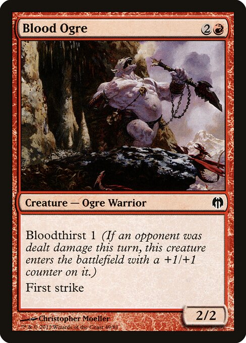 Blood Ogre - Duel Decks: Heroes vs. Monsters - 49