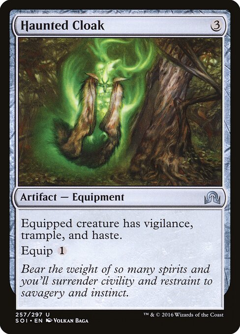 Haunted Cloak - Shadows over Innistrad - 257