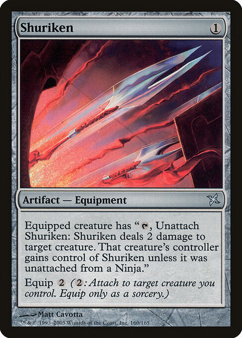 Shuriken - Betrayers of Kamigawa - 160