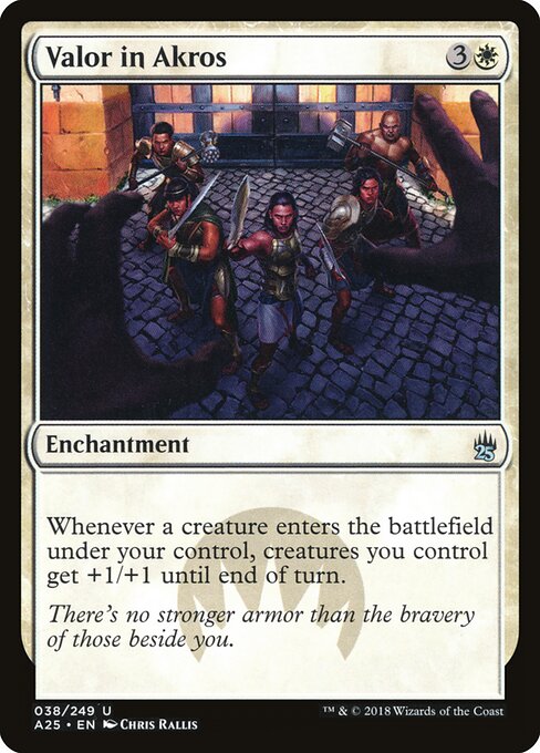Valor in Akros - Masters 25 - 38
