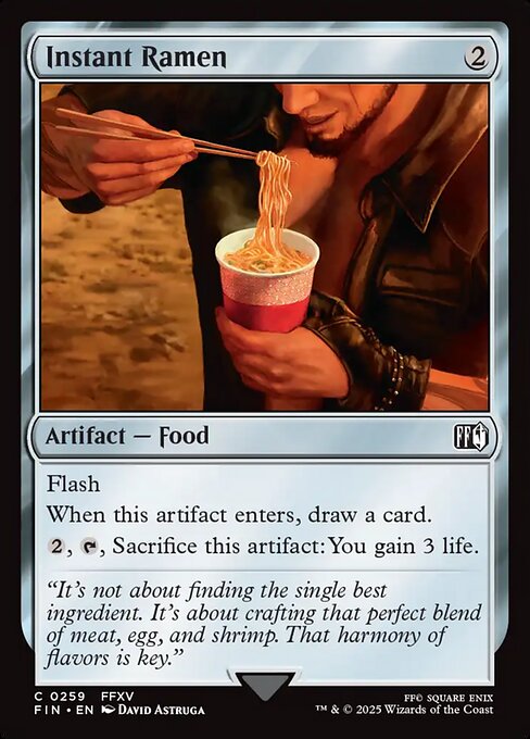 Instant Ramen - Final Fantasy - 259