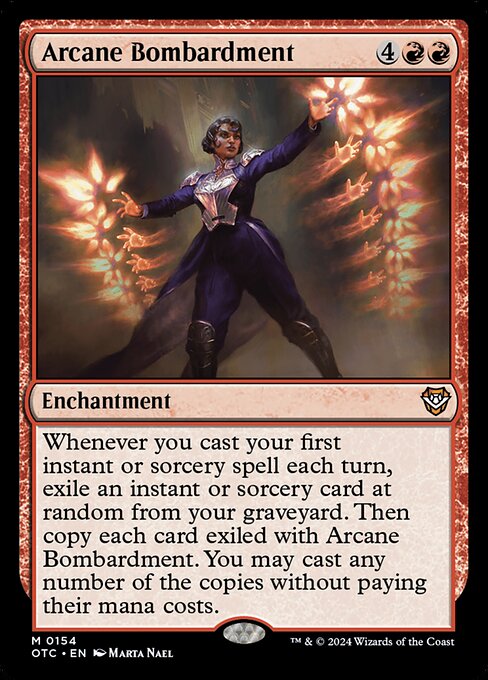 Arcane Bombardment - Outlaws of Thunder Junction Commander - 154