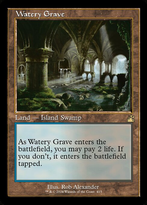 Watery Grave - Ravnica Remastered - 415