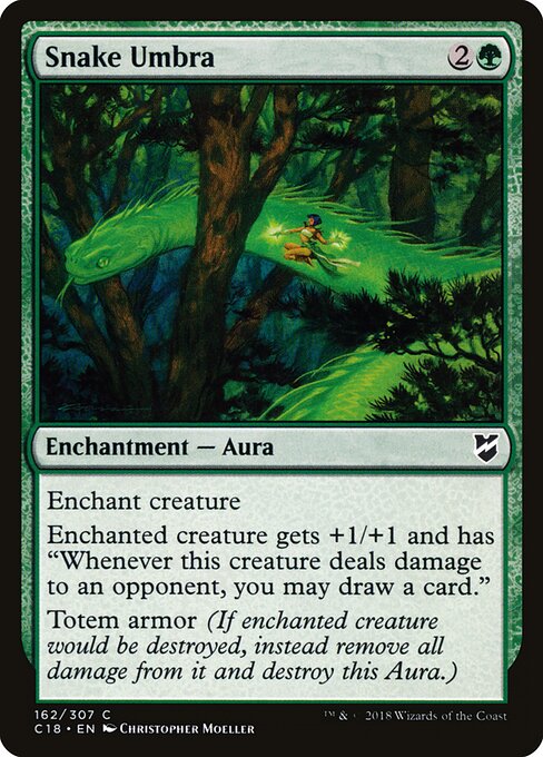 Snake Umbra - Commander 2018 - 162
