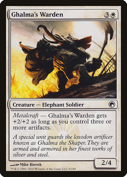 Ghalma's Warden - Scars of Mirrodin - 8