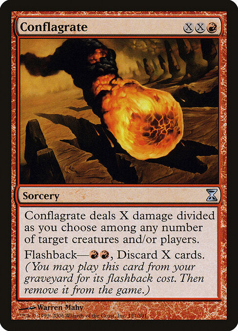 Conflagrate - Time Spiral - 151