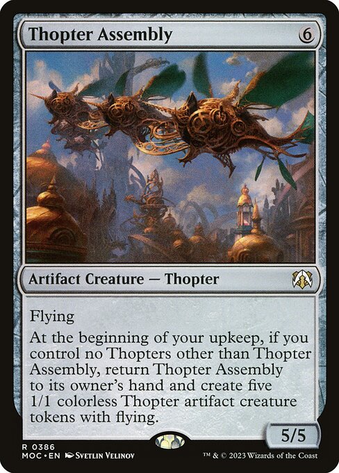 Thopter Assembly - March of the Machine Commander - 386