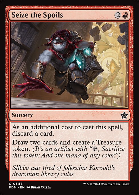 Seize the Spoils - Foundations - 546