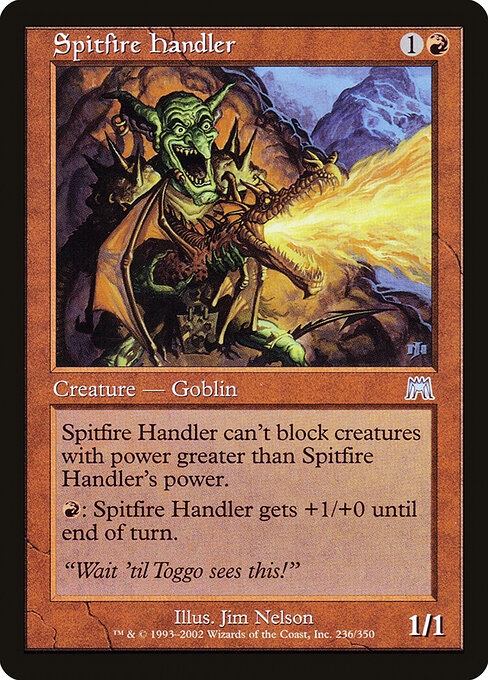 Spitfire Handler - Onslaught - 236