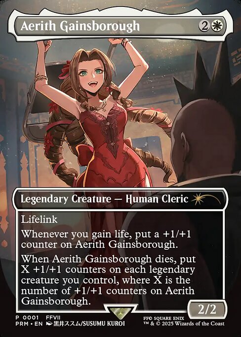 Aerith Gainsborough - Pro Tour Promos - 2025-3