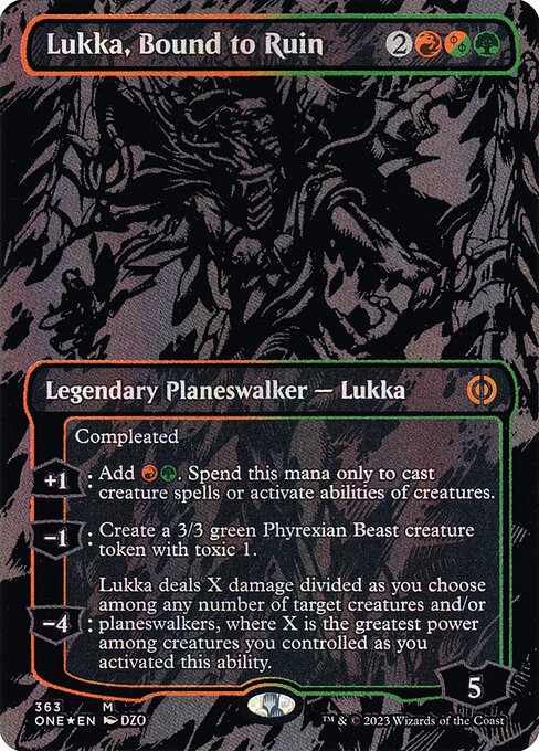 Lukka, Bound to Ruin - Phyrexia: All Will Be One - 363