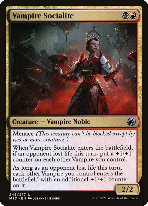 Vampire Socialite - Innistrad: Midnight Hunt - 249
