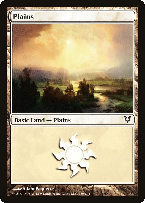 Plains - Avacyn Restored - 230