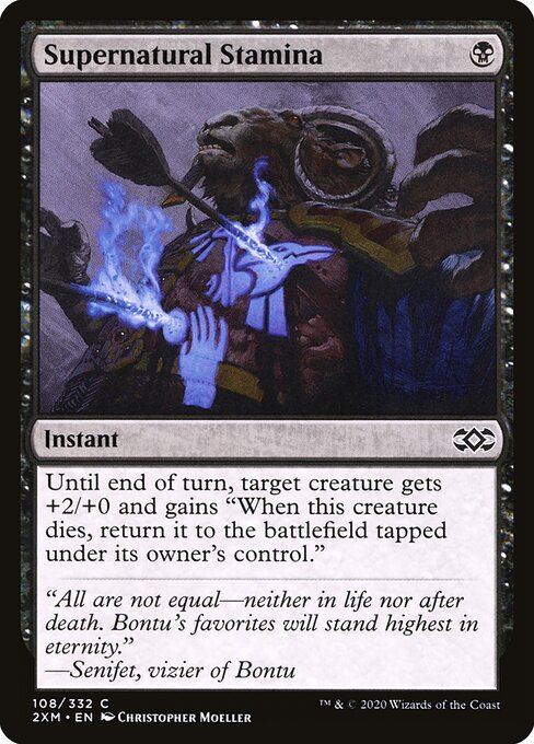 Supernatural Stamina - Double Masters - 108