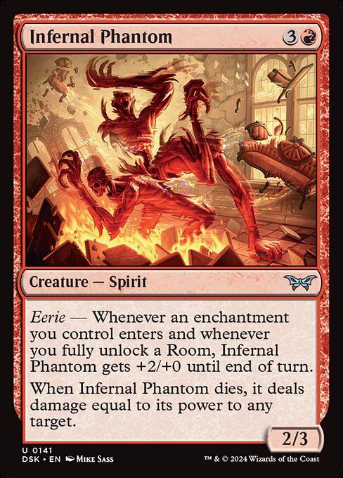Infernal Phantom - Duskmourn: House of Horror - 141