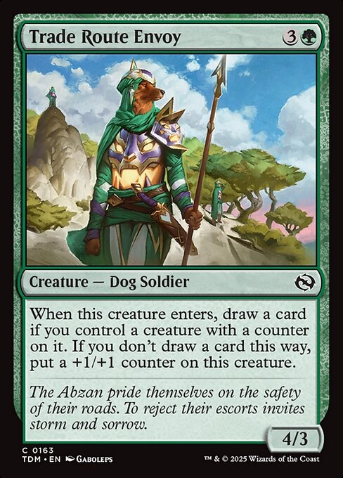 Trade Route Envoy - Tarkir: Dragonstorm - 163