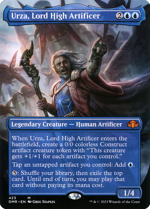 Urza, Lord High Artificer - Dominaria Remastered - 423