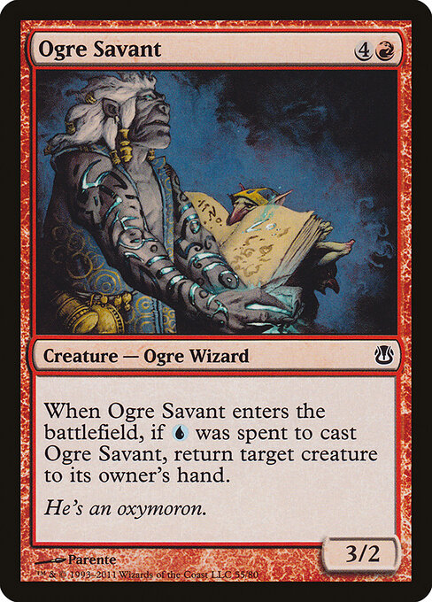 Ogre Savant - Duel Decks: Ajani vs. Nicol Bolas - 55