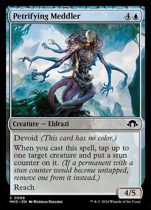 Petrifying Meddler - Modern Horizons 3 - 66