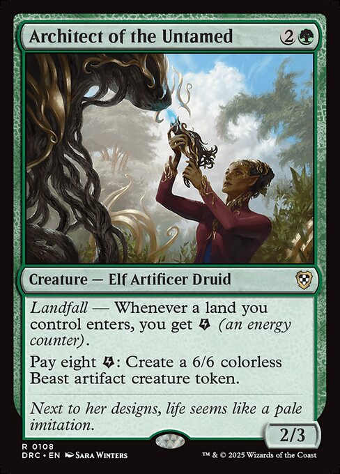 Architect of the Untamed - Aetherdrift Commander - 108