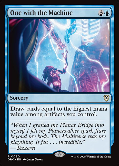 One with the Machine - Aetherdrift Commander - 80