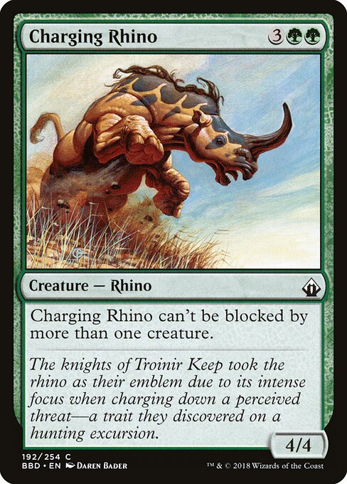 Charging Rhino - Battlebond - 192