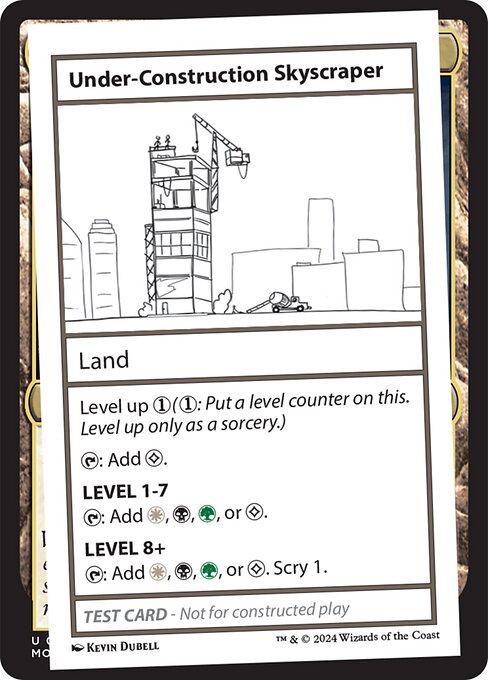 Under-Construction Skyscraper - Mystery Booster 2 - 620