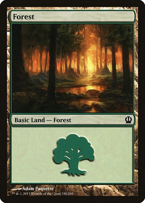 Forest - Theros - 248